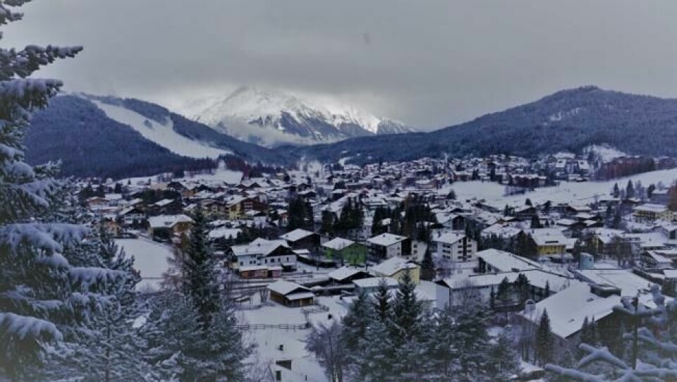 Utsikt over VM-byen Seefeld. Utsikt over VM-byen Seefeld. Foto: NTB scanpix / shutterstock