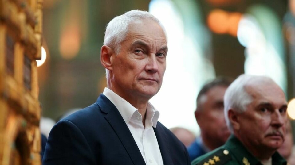Russlands forsvarsminister Andrej Belousov.