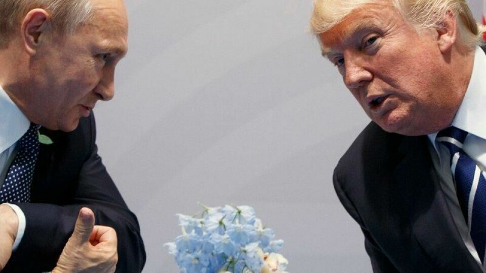Det er ennå ikke satt en dato for når Vladimir Putin og Donald Trump skal møtes. Her er de to verdenslederne sammen under G20-toppmøtet i Hamburg i Tyskland i 2017.