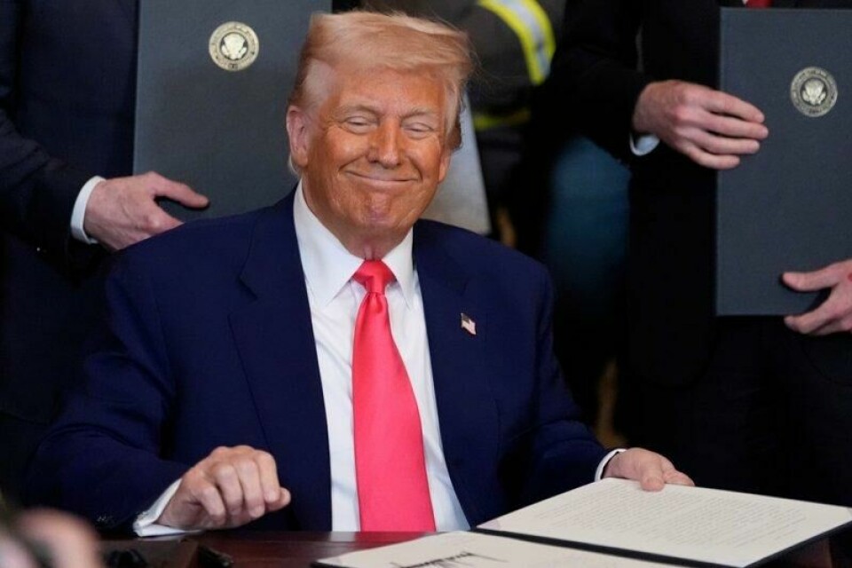 USAs president Donald Trump varsler økt toll på legemidler.