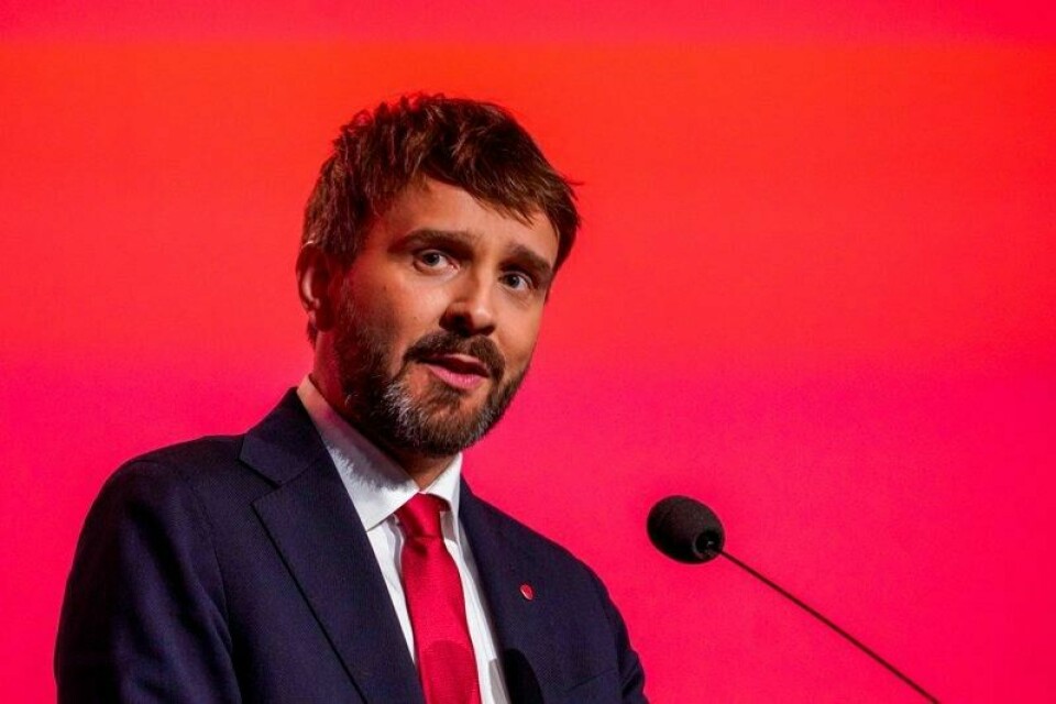Helse- og omsorgsminister Jan Christian Vestre (Ap) talte fredag under Arbeiderpartiets landsmøte.