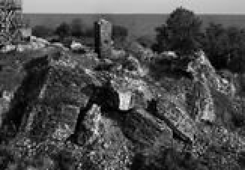 Ruinene av Kamenny-klosteret etter bombingen i 1930. Ruinene av Kamenny-klosteret etter bombingen i 1930. Foto: AP