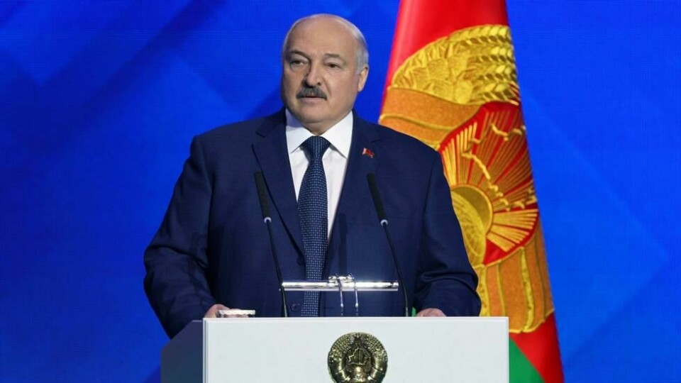 Aleksandr Lukasjenko. Foto: AP / NTB Aleksandr Lukasjenko. Foto: AP / NTB