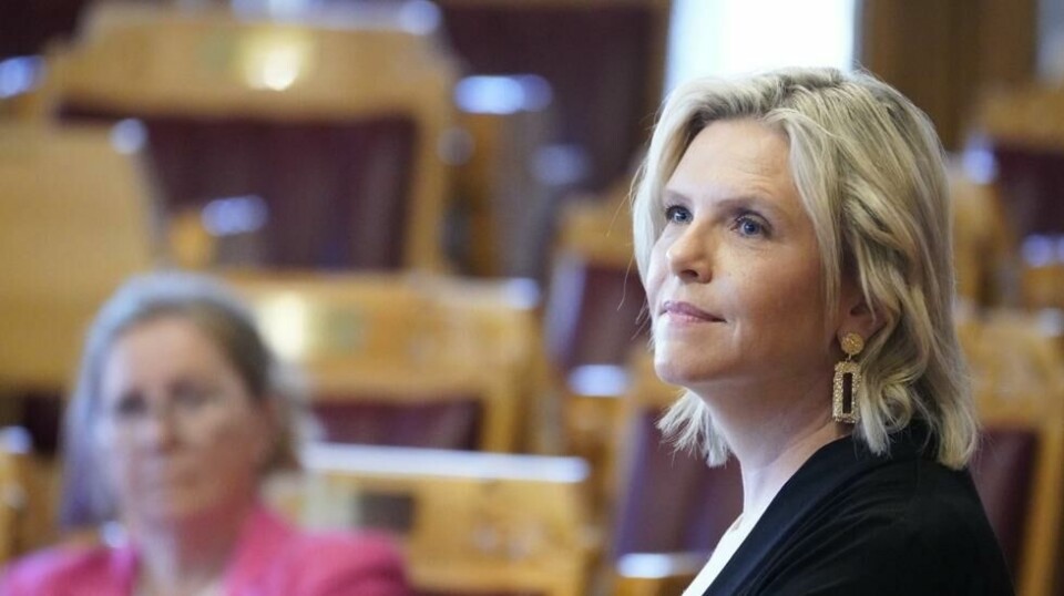 Sylvi Listhaug (Frp) mener boliglånsforskriften bør fjernes. Foto: Ole Berg-Rusten / NTB