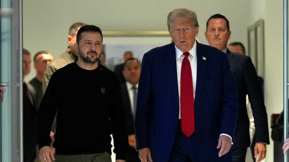 Tidligere president Donald Trump sa på starten av møtet at han vil arbeide for å avslutte Ukraina-krigen innen presidentinnsettelsen i januar, hvis han vinner valget.