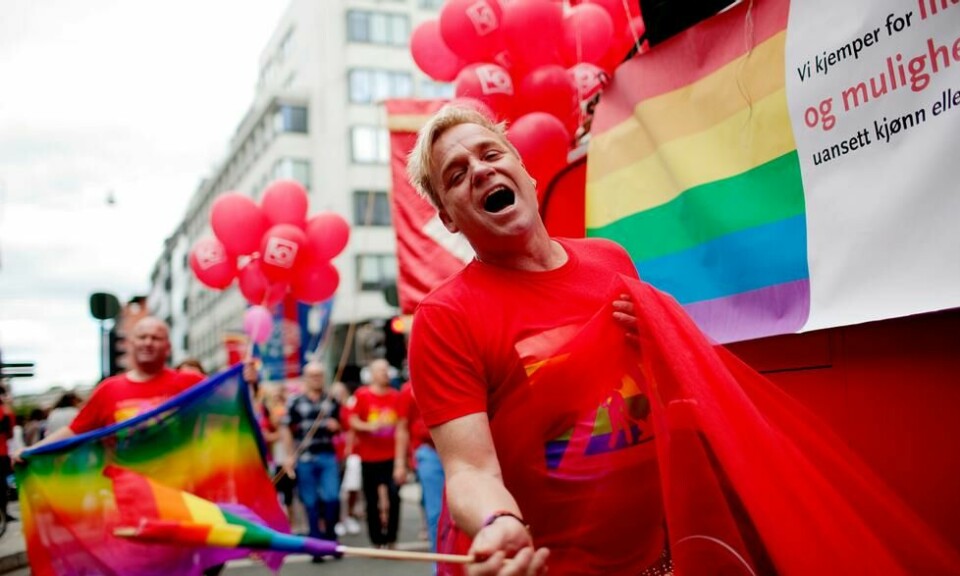 Årlig går homoparaden gjennom Oslos gater som en del av festivalen «Skeive Dager». Dette bildet er fra 2011. Foto: Stian Lysberg Solum / NTB Scanpix Årlig går homoparaden gjennom Oslos gater som en del av festivalen «Skeive Dager». Dette bildet er fra 2011. Foto: Stian Lysberg Solum / NTB Scanpix