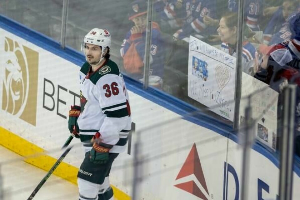 Mats Zuccarello og hans lagkamerater gikk på sitt fjerde tap på rad i lørdagens oppgjør mot Winnipeg Jets. Arkivfoto: Pontus Hššk / NTB