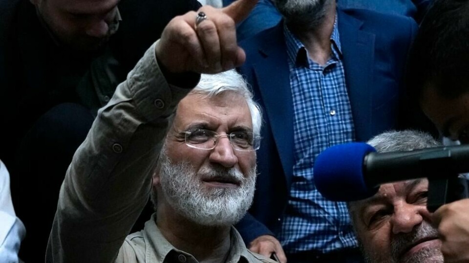 Saeed Jalili ligger godt an til å bli Irans neste president. 58-åringen står Irans leder Ali Khamenei nær og regnes som alt annet enn reformvennlig. Foto: AP / NTB