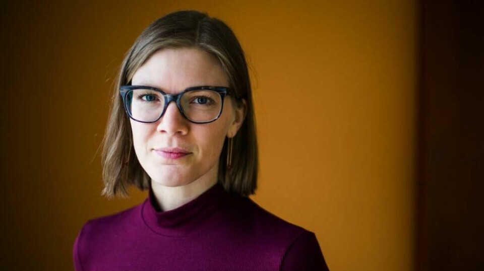 DET BRENNER: Marie Sneve Martinussen (Rødt) ber Siv Jensen (Frp) klargjøre hvor store investeringer Oljefondet har i selskaper som kan være medskyldige i Amazonas.
