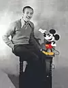 Walt Disney gav selv stemme til Mikke Mus frem til 1947. Mikke er sannsynligvis Disneys mest kjente figur og har en egen stjerne på Hollywood Walk of Fame.