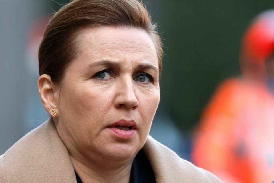 Statsminister Mette Frederiksen varsler «massiv» opprustning i Danmark.