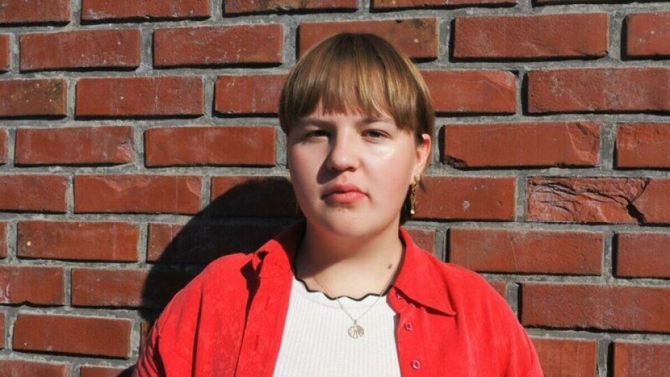Ingvill Mathilde Torgersen (16) frå Natur og Ungdom Troms.