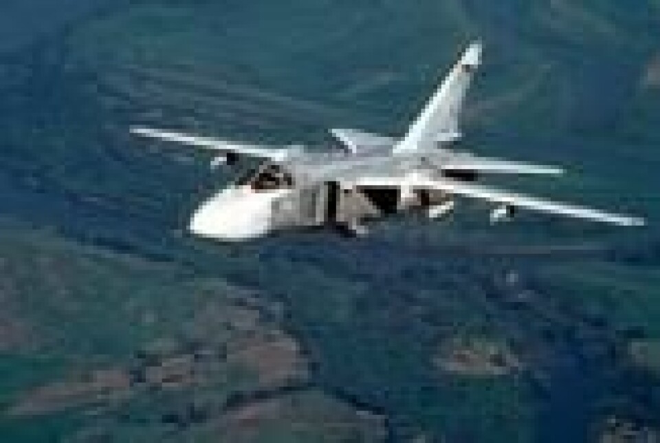 Blant flyene den nye enheten skal operere er jagerflyet Su-24, som av Nato har fått kallenavnet «Fencer». Blant flyene den nye enheten skal operere er jagerflyet Su-24, som av Nato har fått kallenavnet «Fencer». Foto: AP