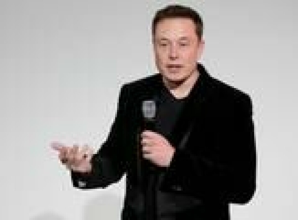 NEURALINK: Elon Musk snakket aallerede her i Tesla-hovedkvarteret i Fremont, California, 29. september 2015 om opprettelsen av Neuralink. NEURALINK: Elon Musk snakket aallerede her i Tesla-hovedkvarteret i Fremont, California, 29. september 2015 om opprettelsen av Neuralink. Foto: Marcio Jose Sanchez / AP/NTB scanpix