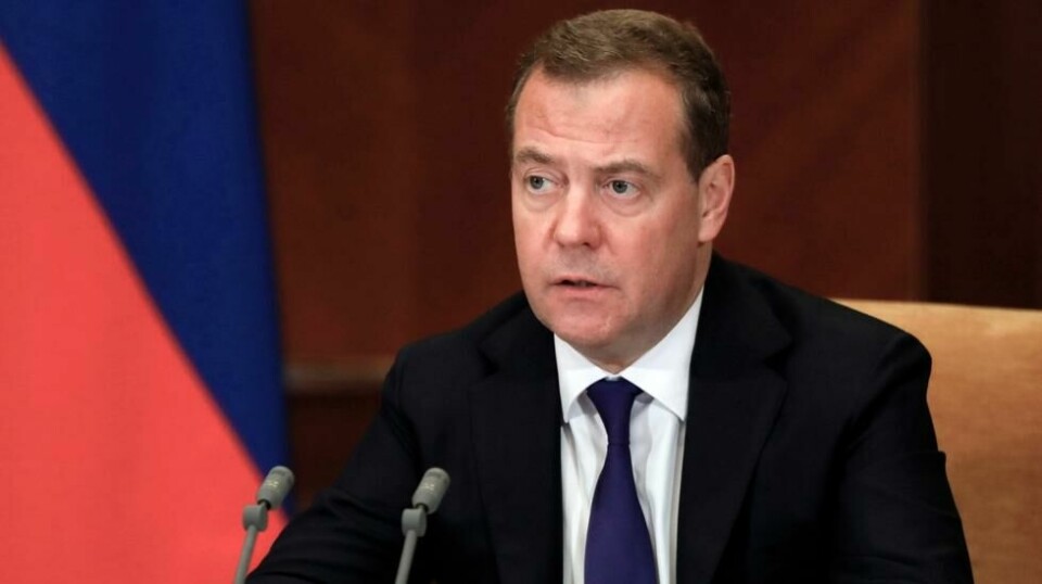 Det russiske sikkerhetsrådets nestleder Dmitrij Medvedev.
