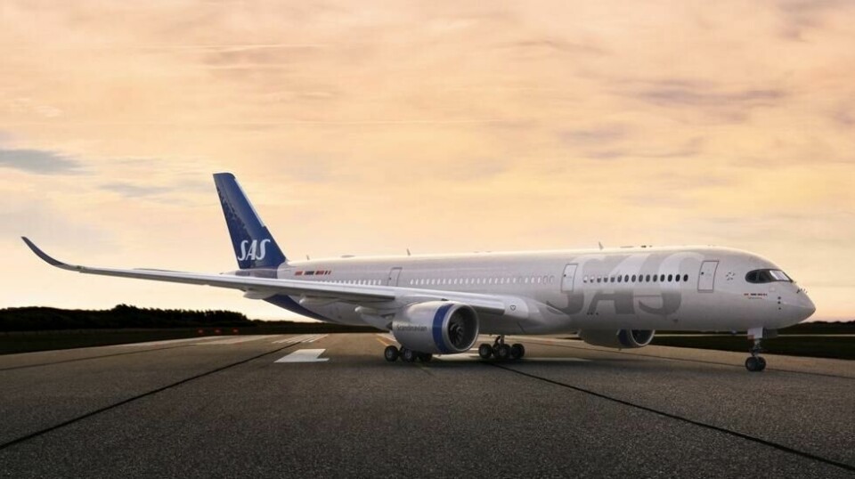 SAS vil fly til Bangkok med nye Airbus A350-fly .