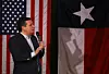 Senator Ted Cruz (R) taler i Atascocita i Texas 5. november, en dag før Kongressvalget i USA. NTB Scanpix/AFP.