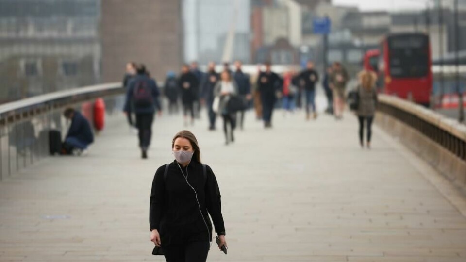 Britiske helseeksperter er ekstra bekymret for smittespredningen i London. Britiske helseeksperter er ekstra bekymret for smittespredningen i London. Foto: Henry Nicholls / Reuters/NTB