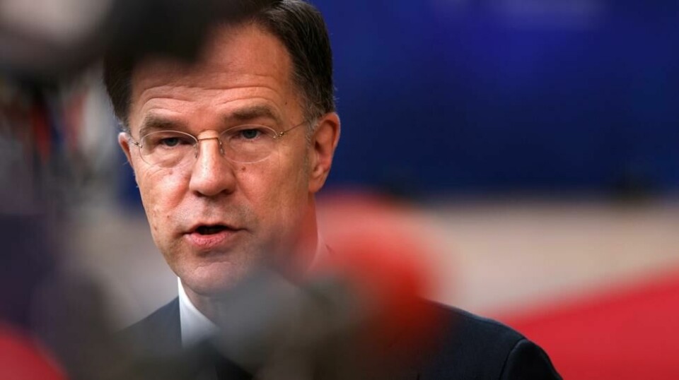 Både Estland og Litauen vil har nederlenderen Mark Rutte som ny Nato-sjef.