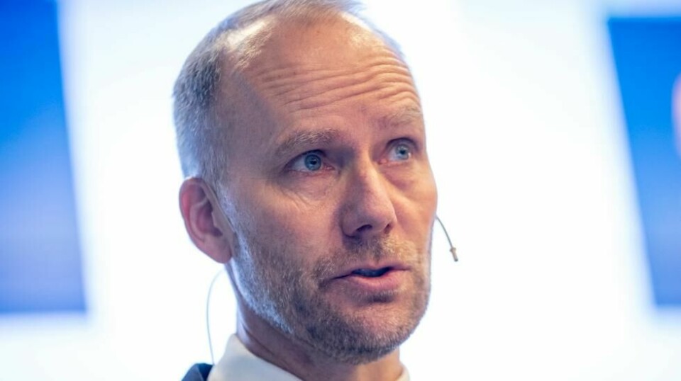 Kjetel Digre i Aker Solutions kunne love fortsatt positive utsikter da han la fram selskapets kvartalsregnskap torsdag. Foto: Javad Parsa / NTB