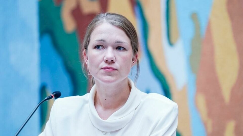Une Bastholm tar sats på en ny periode som stortingspolitiker. Foto: Lise Åserud / NTB