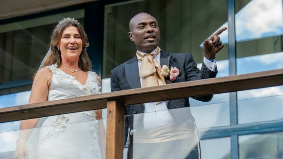 Prinsesse Märtha Louise og Durek Verrett giftet seg 31. august. Foto: Heiko Junge / NTB