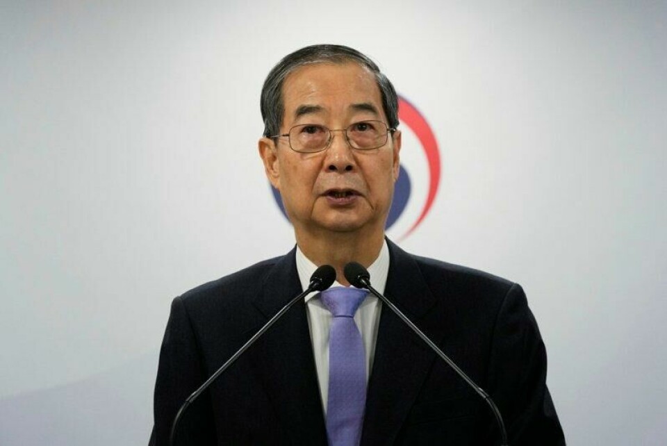Det blir presidentvalg i Sør-Korea 3. juni, bekrefter fungerende president Han Duck-soo.