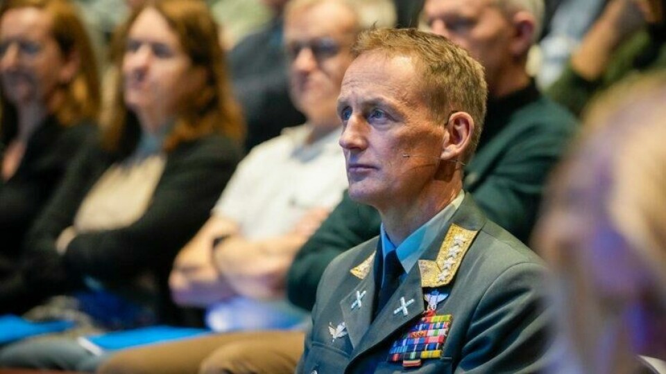 Forsvarssjef Eirik Kristoffersen er opptatt av man ikke skal gi opp støtten til Ukraina selv om USA skulle redusere sin.