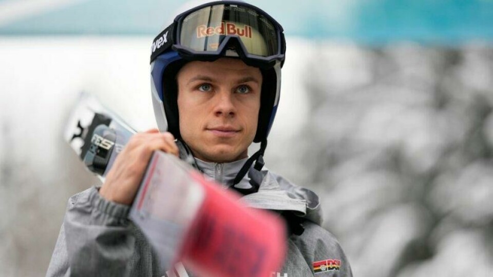 Den tyske skihopperen Andreas Wellinger.