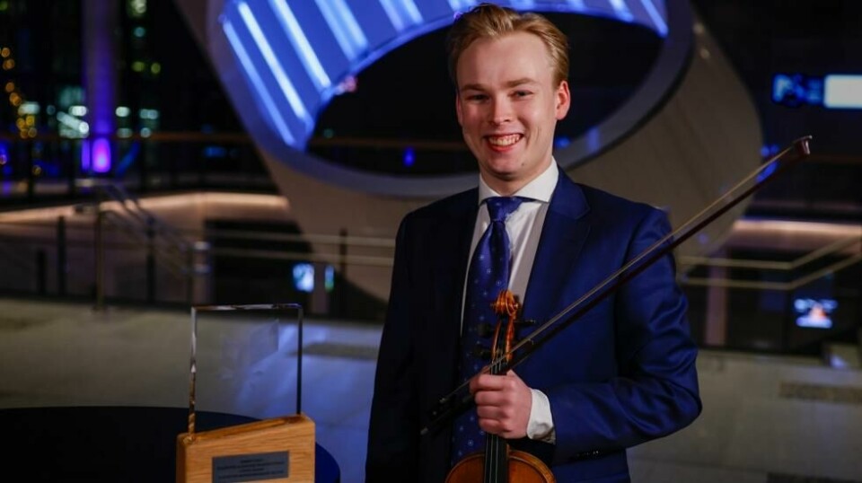 – Et stipend som dette gir utrolig mye motivasjon til å satse videre, samtidig som det gir en trygghet, sier Ludvig Gudim. Foto: Ørjan Richardsen / Equinor / NTB