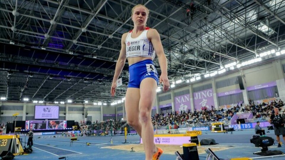 Henriette Jæger under VM i Kina.