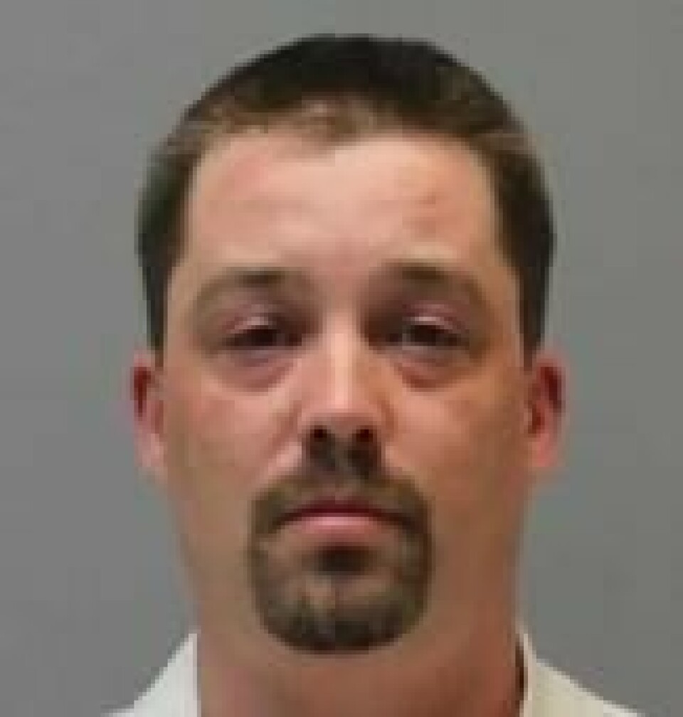 Shawn Sturgeon, den gang 38 år gammel, fotografert etter arrestasjonen i 2022. Shawn Sturgeon, den gang 38 år gammel, fotografert etter arrestasjonen i 2022. Foto: Salt Lake County