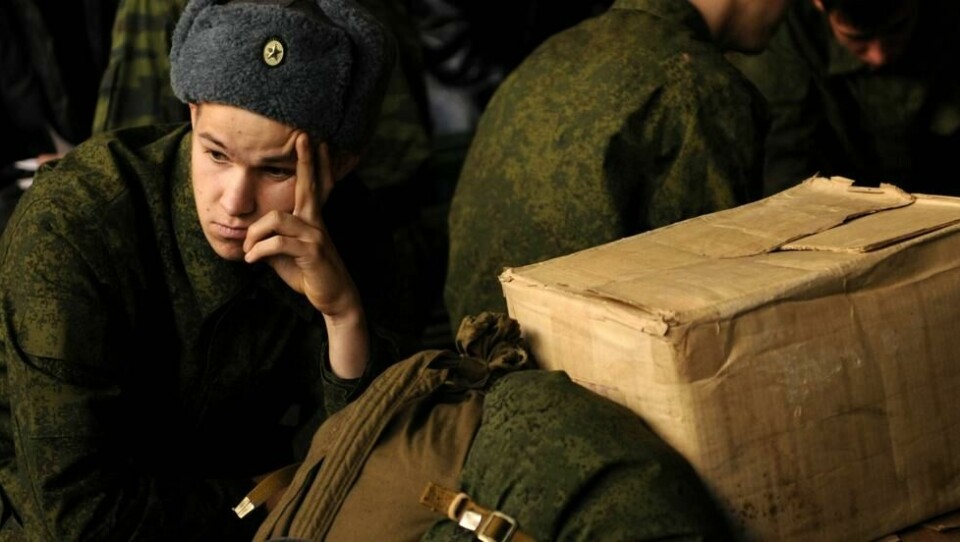 En russisk vernepliktig soldat. En russisk vernepliktig soldat. Foto: Mikhail Mordasov / AFP/NTB