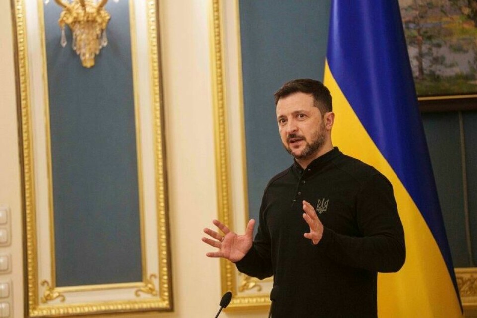 Ukrainas president Volodymyr Zelenskyj.