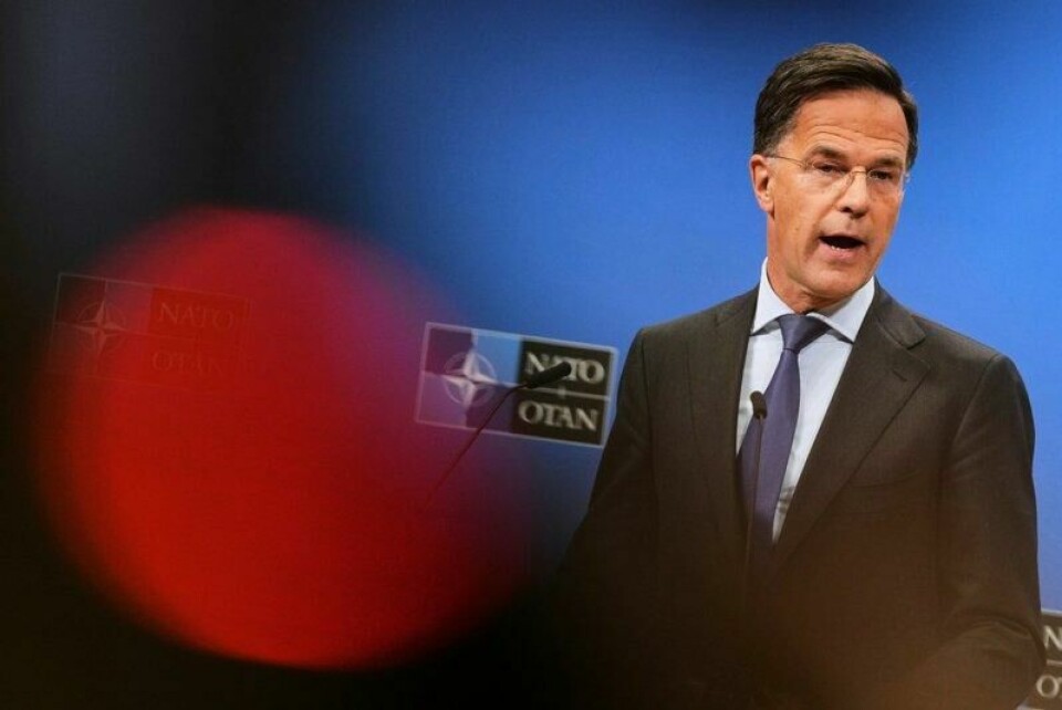 Nato-land har økt støtten til Ukraina betydelig, sier Nato-sjef Mark Rutte.