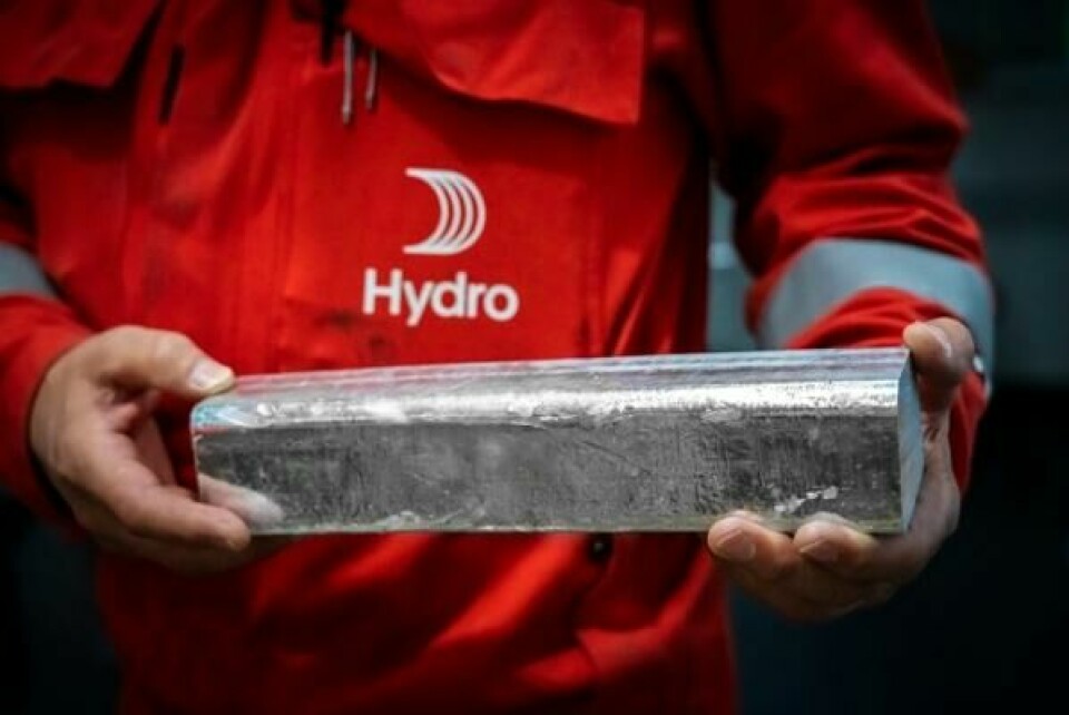 Det er stor usikkerhet om utviklingen fremover, for Hydro og for industri verden over, sier informasjonsdirektør Halvor Molland i Hydro etter at USA innførte toll for land over hele verden. Illustrasjonsfoto: Ole Berg-Rusten / NTB