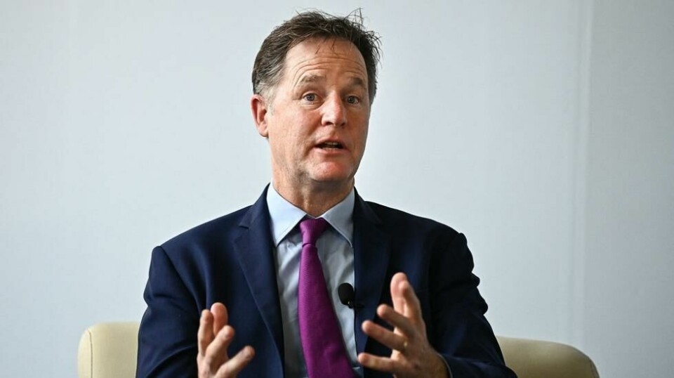 Nick Clegg er direktør for internasjonale saker i Meta, og opplyser om at selskapets KI-teknologi nå blir tilgjengelig for bruk av USAs myndigheter.