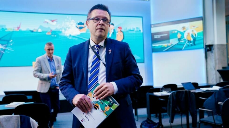 Frank Sve sier Frp vil opptre konstruktivt i fylkestinget, der det fortsatt er borgerlig flertall, men at de ikke lenger er bundet av noen avtale og derfor vil kjøre fram partiets egen politikk. Arkivfoto: Stian Lysberg Solum / NTB