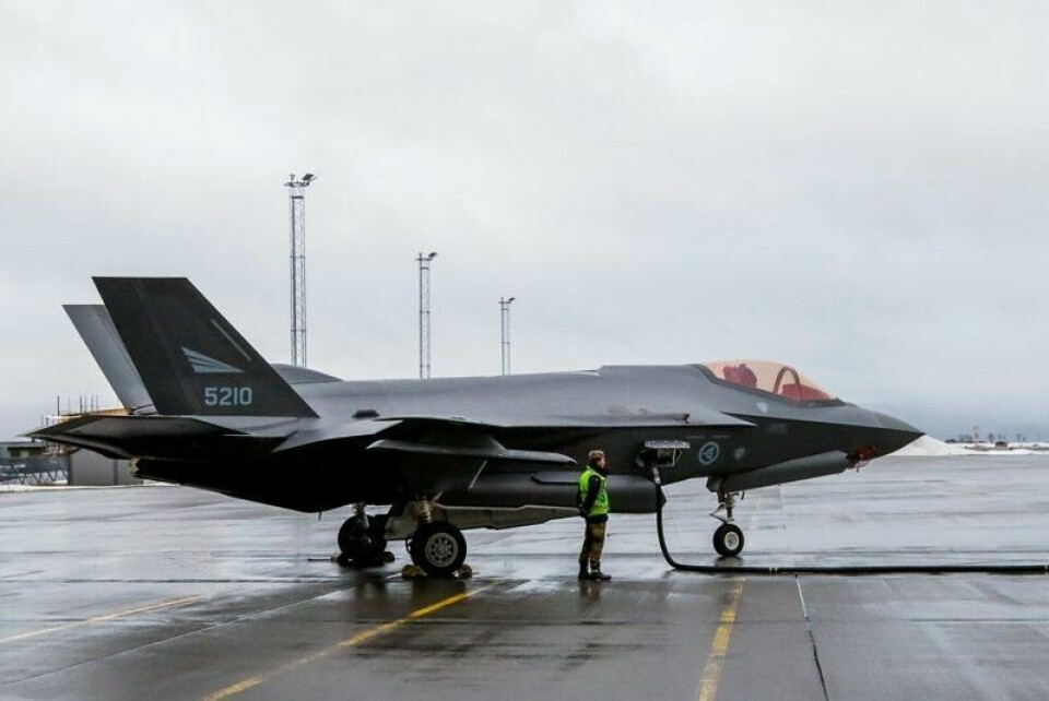 I januar ble de norske F-35-kampflyene for første gang tanket med bærekraftig drivstoff.