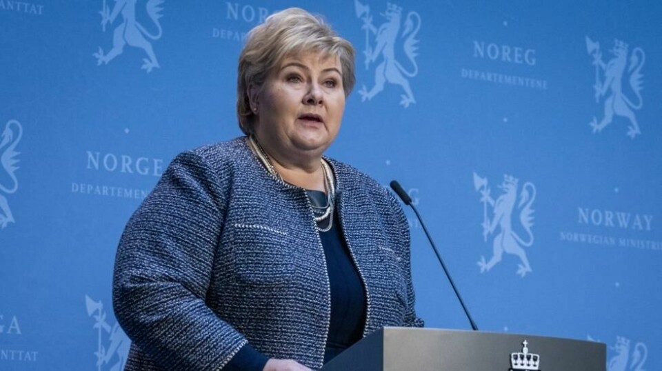 Statsminister Erna Solberg presenterte tirsdag en krisepakke for oljenæringen som frigjør 100 milliarder kroner til investeringer over to år.