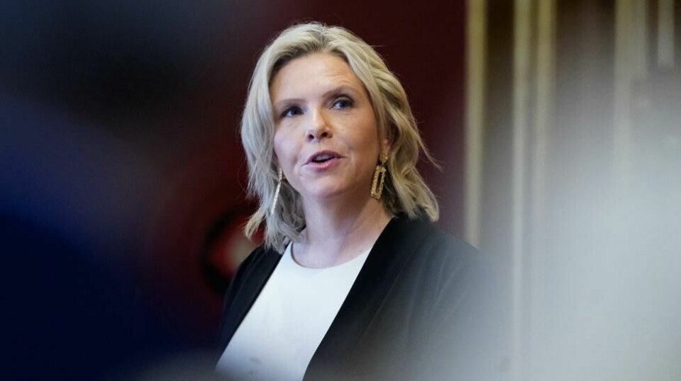 Sylvi Listhaug (Frp) mener det må iverksettes flere tiltak for å bekjempe vold i hovedstaden. Foto: Ole Berg-Rusten / NTB