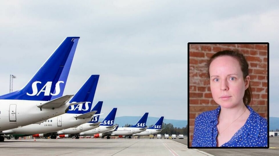 – Hvis de holder på slik som dette, må jo SAS få en del av denne typen reaksjoner, sier Miriam Schjetlein (innfelt) som jobber i Norsk How To-lab, en avdeling i ABC Startsiden.