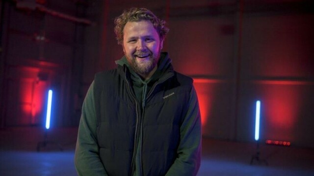 Martin Lepperød har blitt pappa. Her fotografert i forbindelse med TV 2-serien «Spillet».