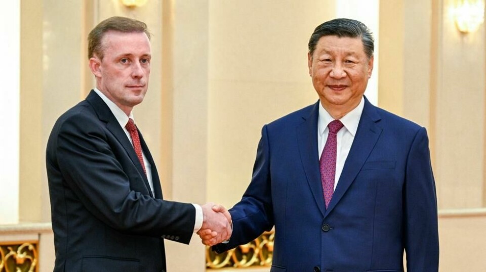 Jake Sullivan møtte den kinesiske presidenten Xi Jinping torsdag.