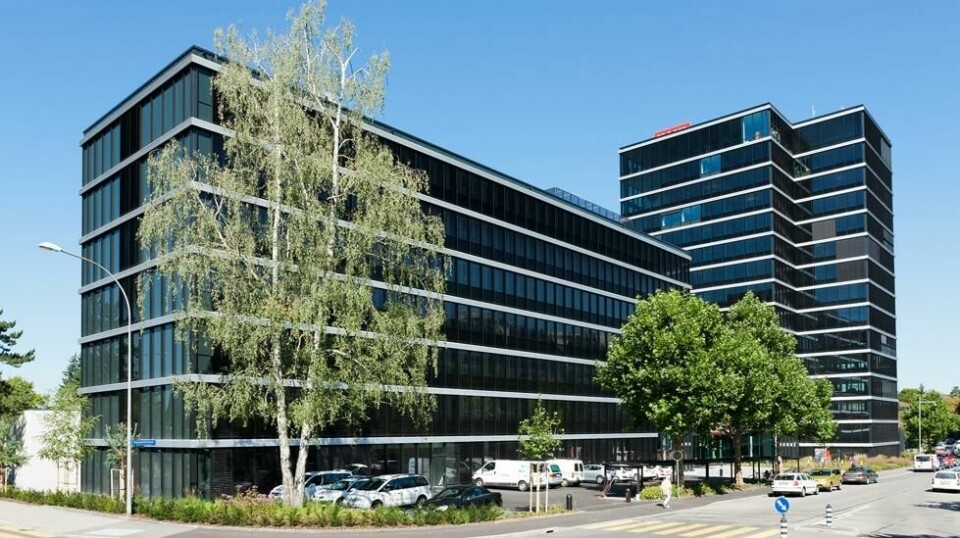 Hovedkvarteret til den svetsiske statlige allmennkringkasteren SBC i Bern. (eller SRG SSR på tysk).