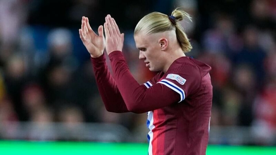 Erling Braut Haaland og Norge klatrer på rankingen.