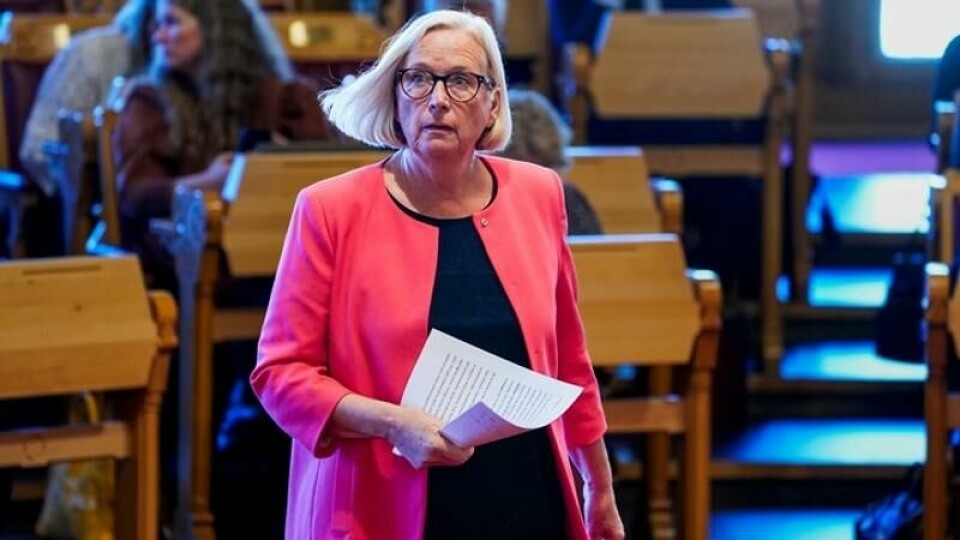 Når Marit Arnstad i EØS-debatten i Stortinget 14. november sier at ingen i denne sal er imot internasjonal handel, blir det lite troverdig, skriver Siri Sletner. Når Marit Arnstad i EØS-debatten i Stortinget 14. november sier at ingen i denne sal er imot internasjonal handel, blir det lite troverdig, skriver Siri Sletner. Foto: Terje Pedersen / NTB