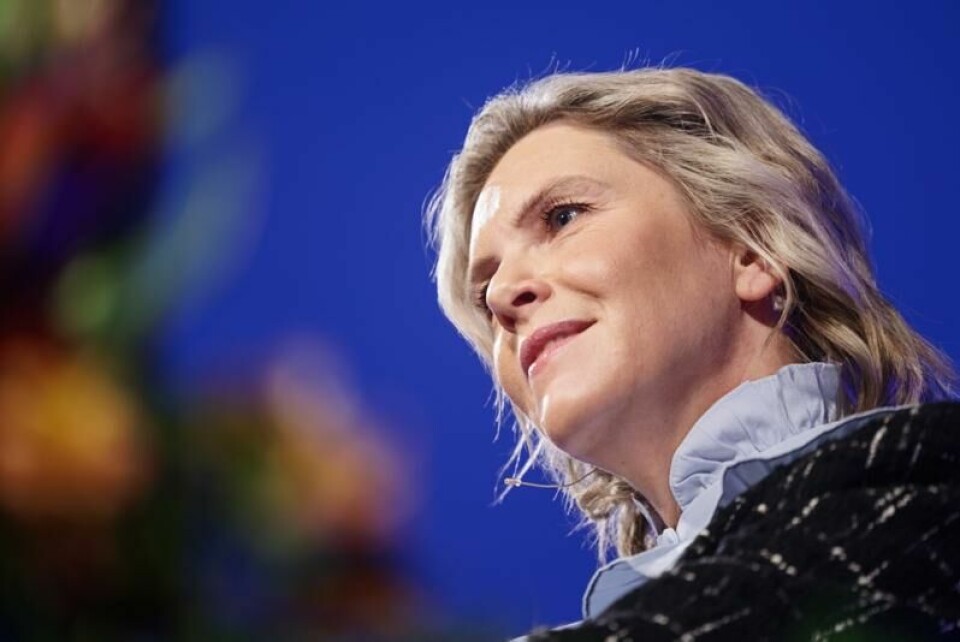 Frp-leder Sylvi Listhaug mener LO-ledelsen ikke står opp for medlemmene sine.
