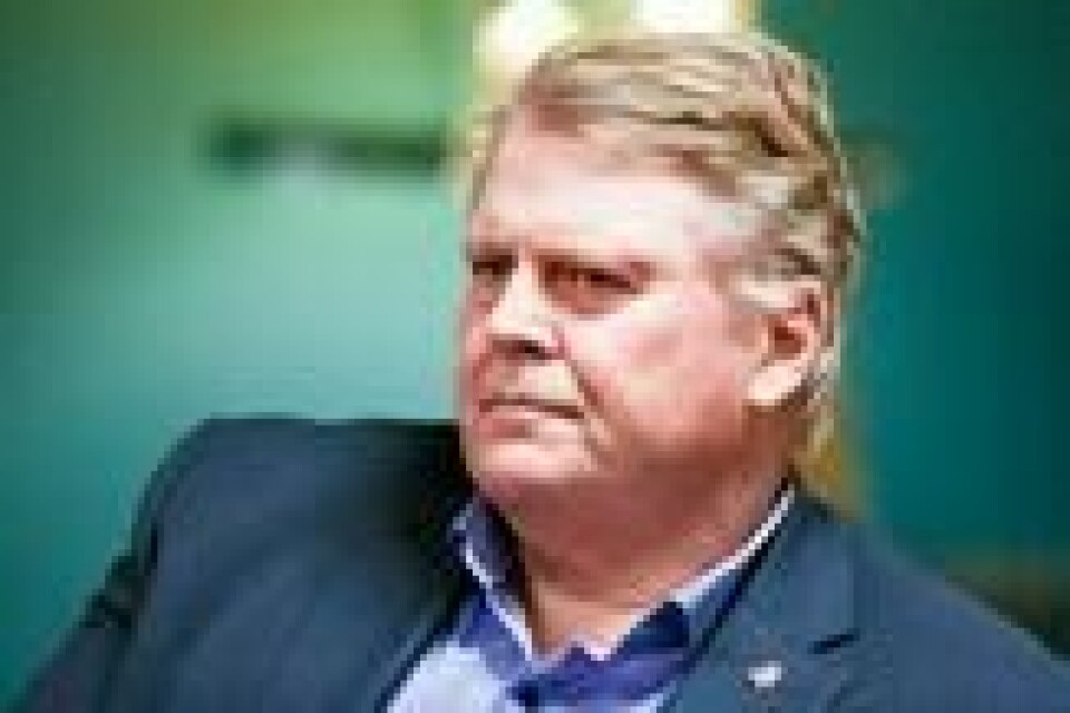 Parlamentarisk nestleder i KrF Hans Fredrik Grøvan i forkant av Østfold KrF sitt ekstraordinære fylkesårsmøte på Jeløya. Parlamentarisk nestleder i KrF Hans Fredrik Grøvan i forkant av Østfold KrF sitt ekstraordinære fylkesårsmøte på Jeløya. Foto: Fredrik Hagen / NTB scanpix