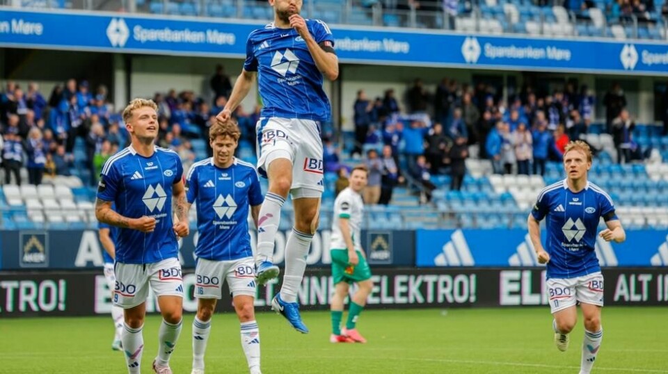 Molde skal spille conferenceligafotball denne høsten. Foto: Svein Ove Ekornesvåg / NTB